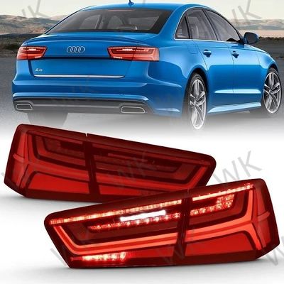 High Performance 2016 - 2018 Audi A6 C7 Tail Lights Audi Trunk Light OEM