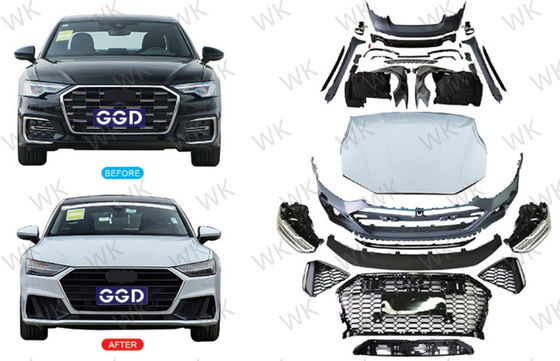 Audi A6 Body Parts Upgrade From 2019 - 2024 Up Tp Audi A7 2020 Body Kit Direct Fit