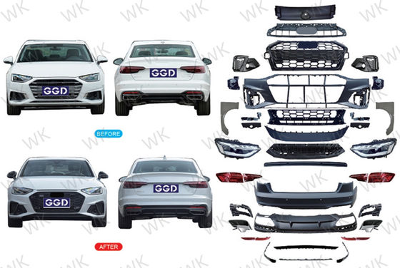 Direct Fit Audi A4 Body Kit From 2016-2018 Upgrade To 2020 Old To New